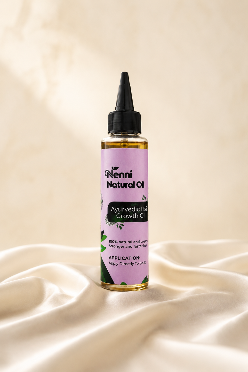 Nenni Ayurvedic Hair Growth Oil bottle